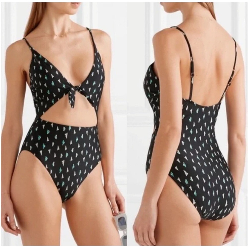 ViX by Paula Hermanny Bandana Cutout One Piece Swimsuit SIZE MEDIUM